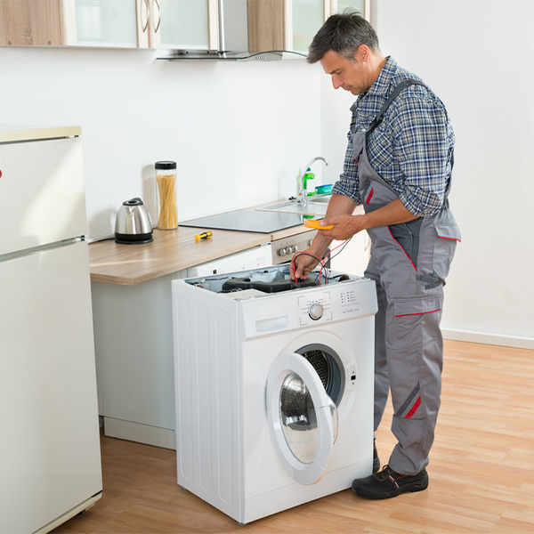 can you walk me through the steps of troubleshooting my washer issue in Smithville-Sanders Indiana